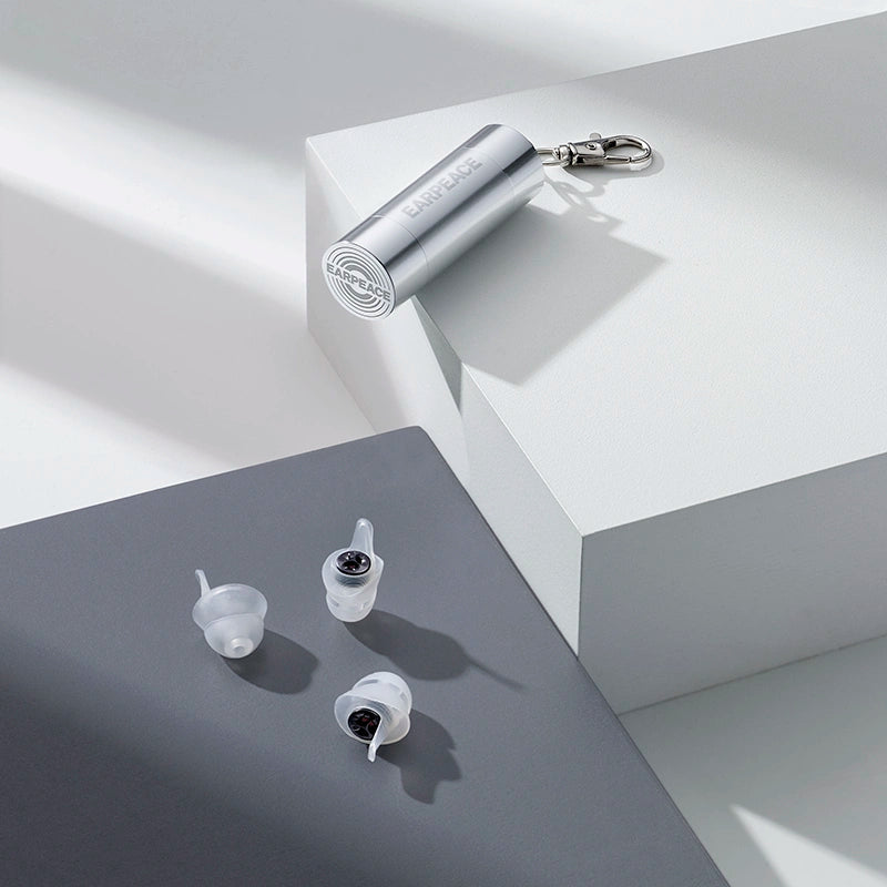 Sport PRO earplugs and carrying case